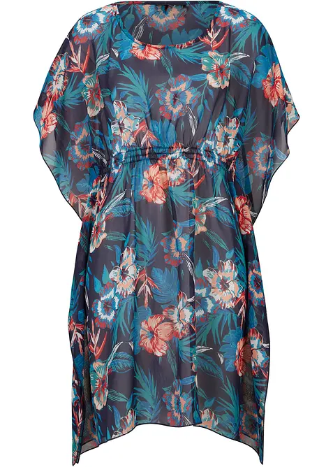 Dlouhá plážová tunika z lehkého šifonu, bonprix