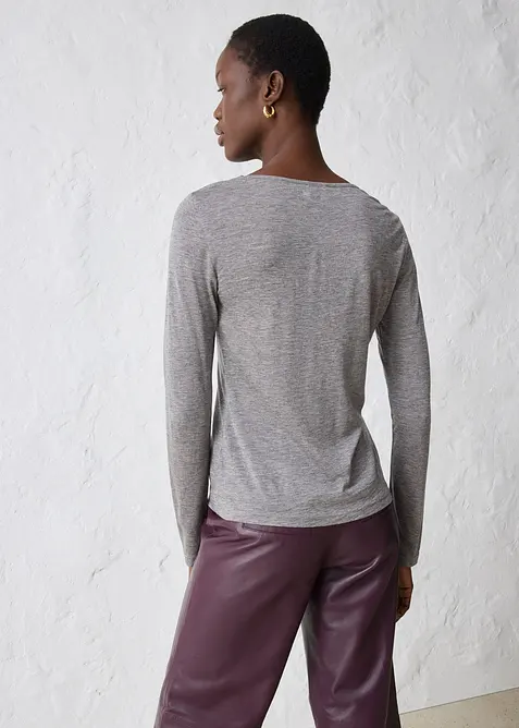 Triko s vlnou, bonprix