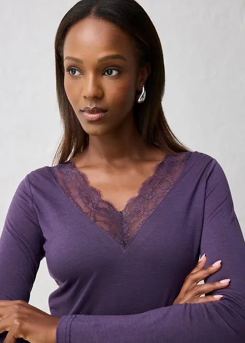 Triko s vlnou, bonprix