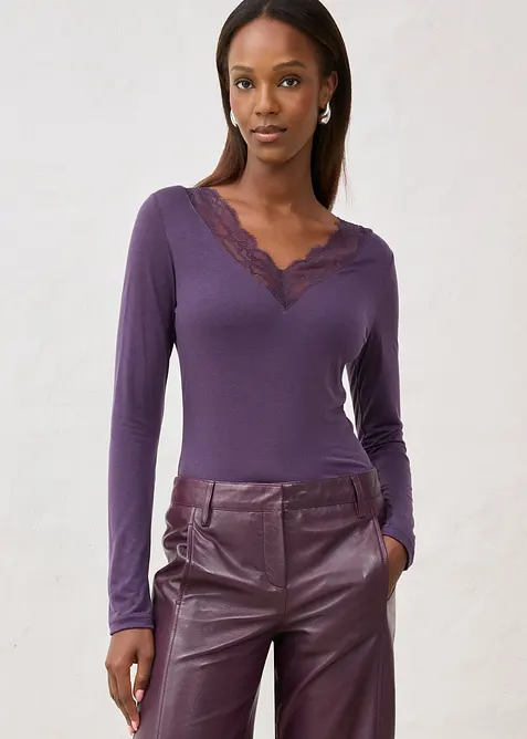 Triko s vlnou, bonprix