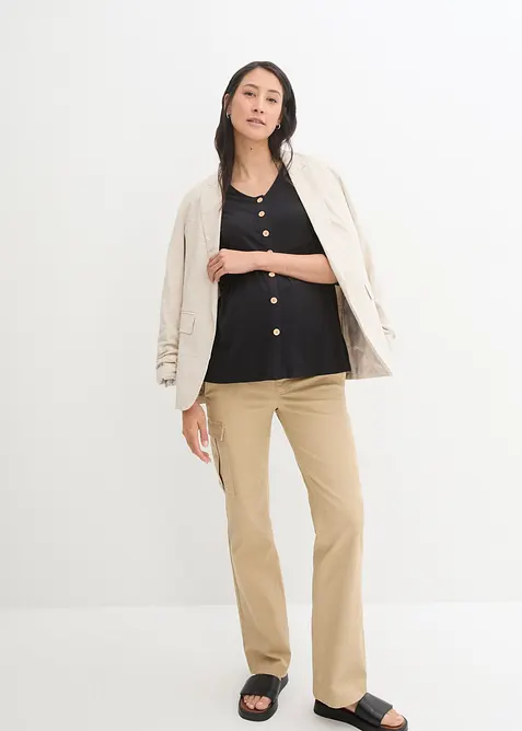 Těhotenské/kojicí triko 2 v 1, z organické bavlny, bonprix