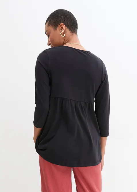 Těhotensk&eacute;/kojic&iacute; triko 2 v 1, z organick&eacute; bavlny, bonprix