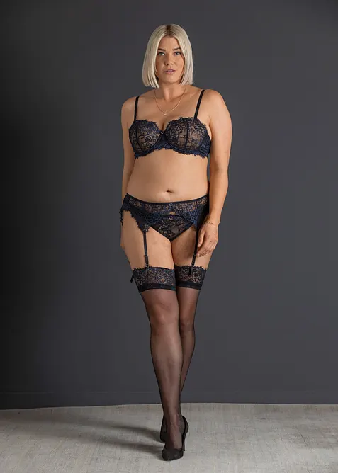 Podvazkové punčochy 20 DEN, bonprix