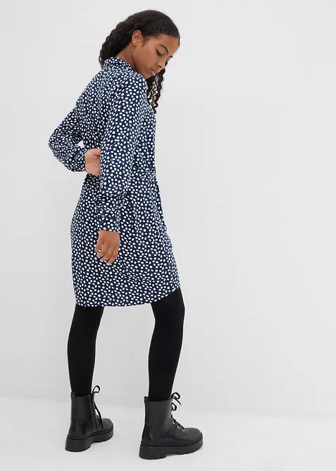 Košilové šaty ze splývavé viskózy, bonprix