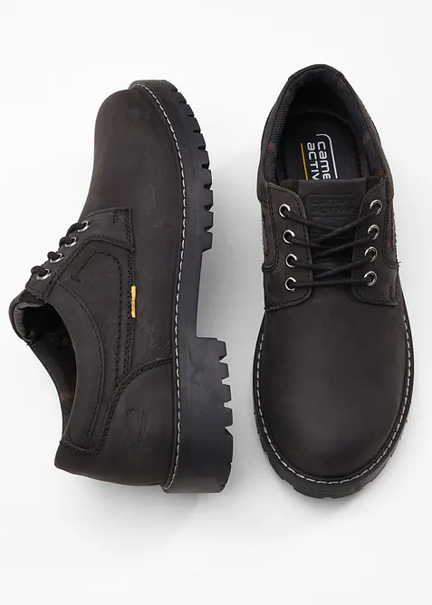 Kožená šněrovací obuv Camel Active, Camel Active