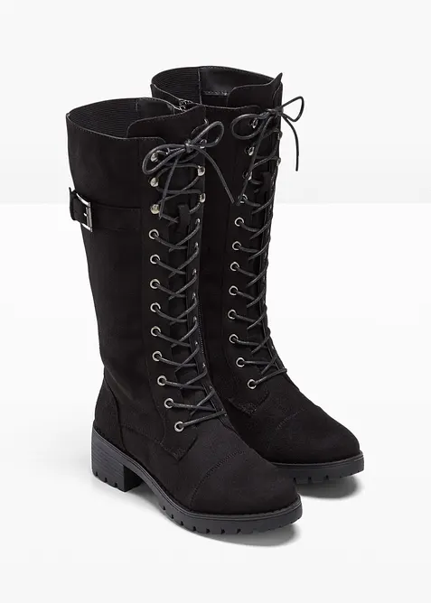 Šněrovací kozačky, bonprix