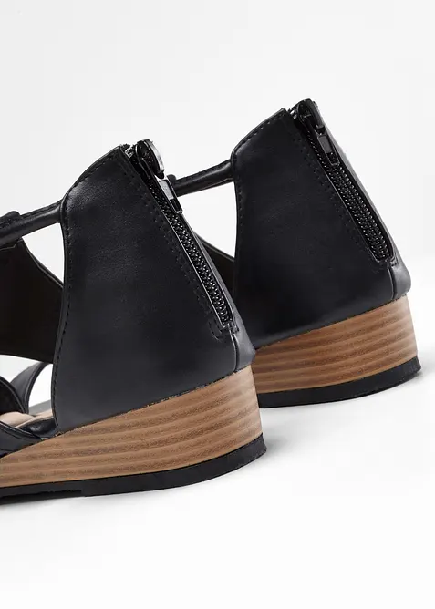 Sandály na klínku, bonprix