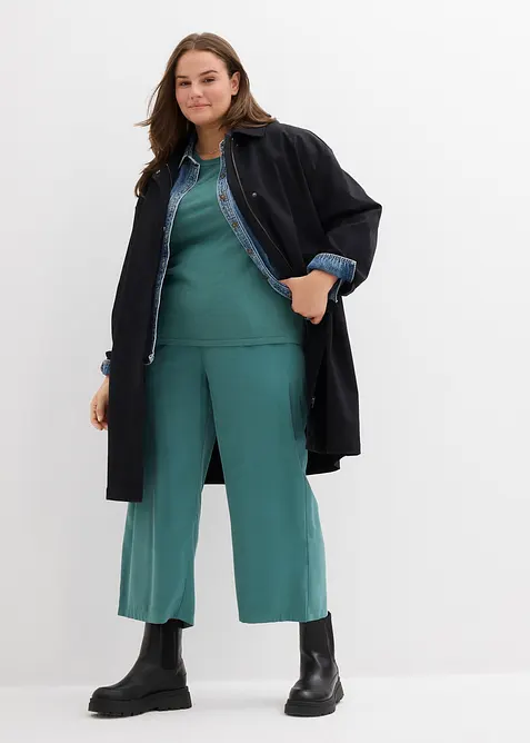 Svetr bez rukávů z měkké směsi s viskózou, bonprix