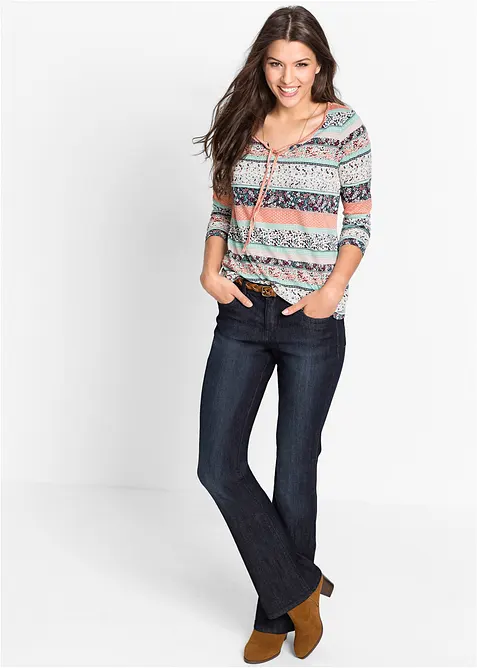 Tunika s dlouh&yacute;mi ruk&aacute;vy, bonprix