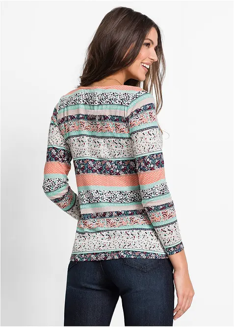 Tunika s dlouh&yacute;mi ruk&aacute;vy, bonprix