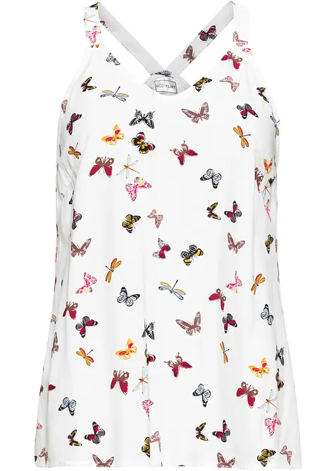 Halenkový top z čisté viskózy, bonprix