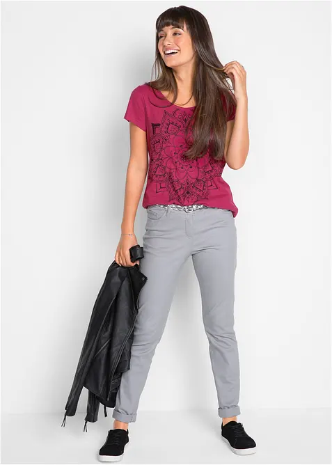 Ž&iacute;han&eacute; tričko, kr&aacute;tk&yacute; ruk&aacute;v, bonprix