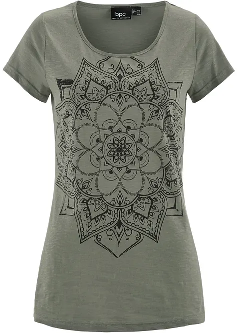 Žíhané tričko, krátký rukáv, bonprix