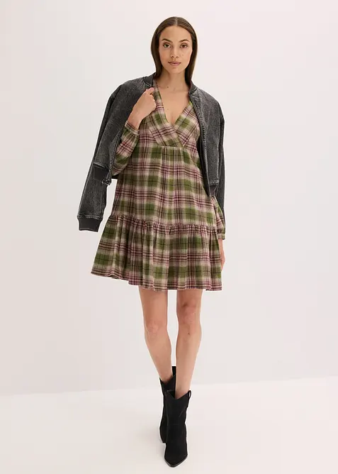 Minišaty z bavlněné směsi, bonprix