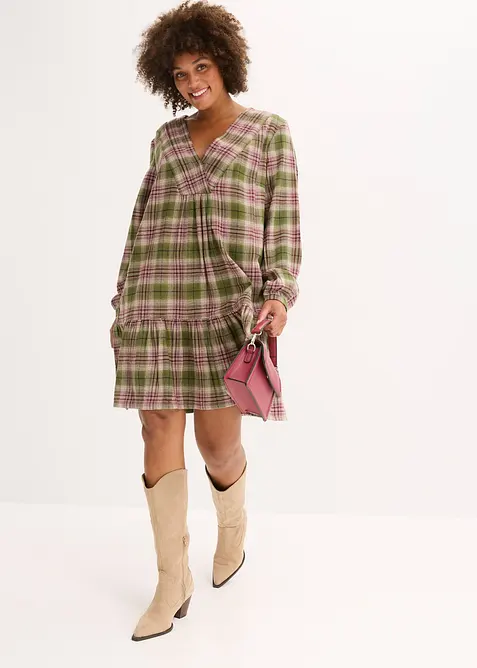 Minišaty z bavlněné směsi, bonprix