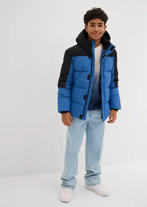 Voděodolná zimní bunda s flísovou podšívkou, bonprix