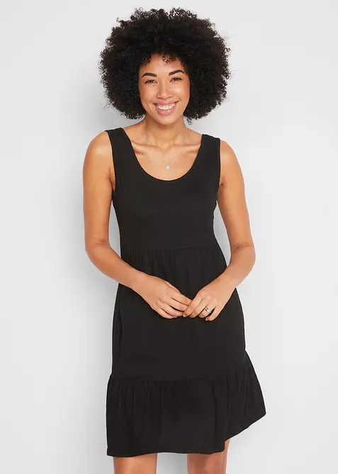 Žerzejové šaty z čisté bavlny, bonprix