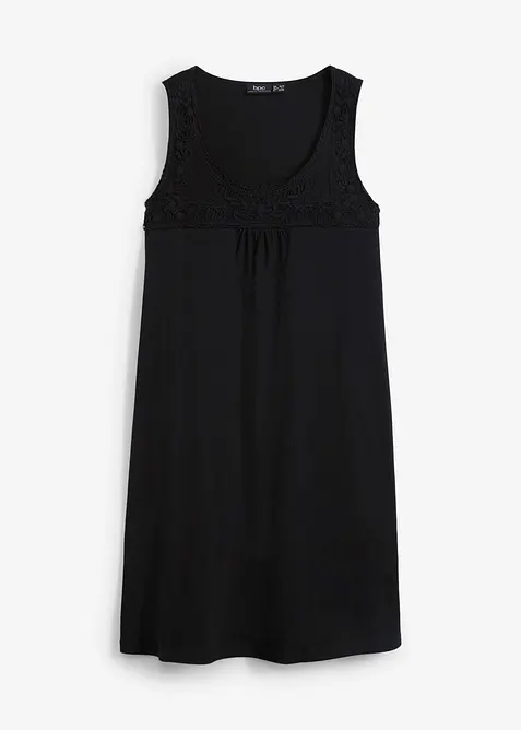 Úpletové šaty z čisté organické bavlny, bonprix