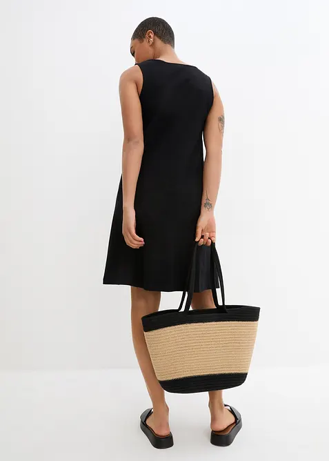 Úpletové šaty z čisté organické bavlny, bonprix