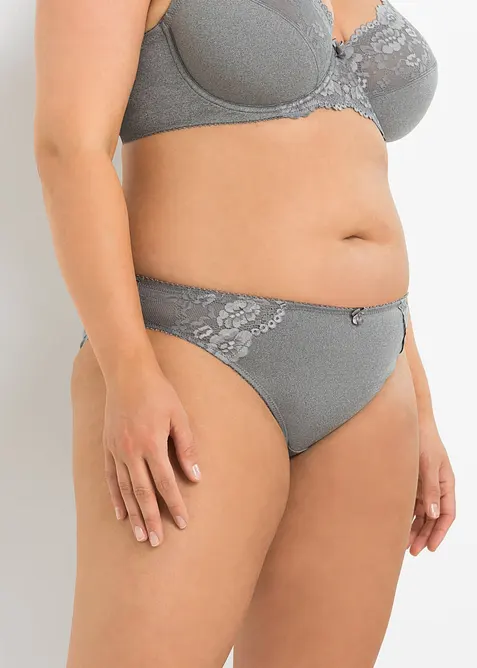 Kalhotky s jemnou krajkou (2 ks v balení), bonprix