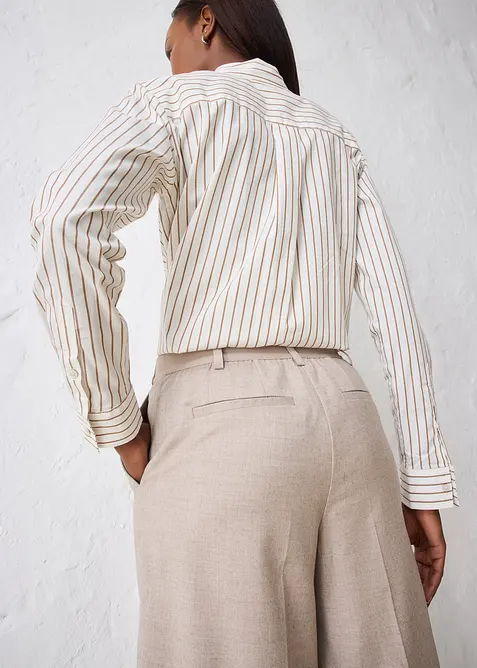 Kalhotová sukně s obsahem vlny, bonprix