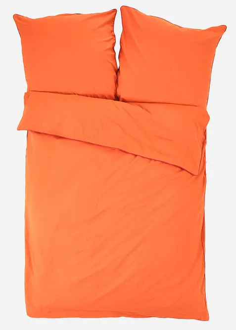 Souprava povlečení z renforcé, s kontrastní paspulkou, bonprix