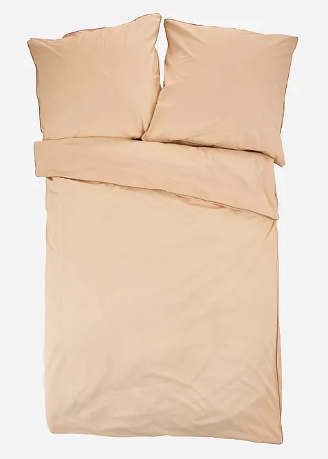 Souprava povlečen&iacute; z renforc&eacute;, s kontrastn&iacute; paspulkou, bonprix