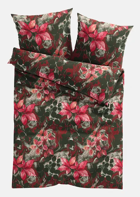 Souprava povlečen&iacute; s květinov&yacute;m designem, bonprix