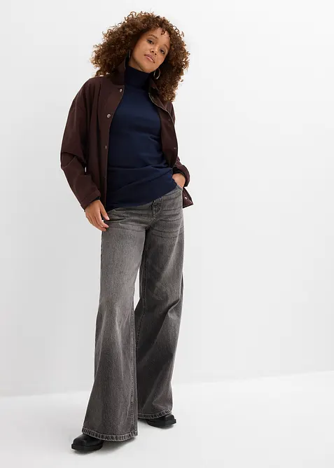 Z&aacute;kladn&iacute; rol&aacute;kov&yacute; svetr, bonprix