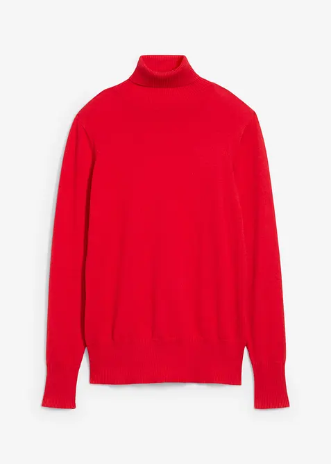 Z&aacute;kladn&iacute; rol&aacute;kov&yacute; svetr, bonprix