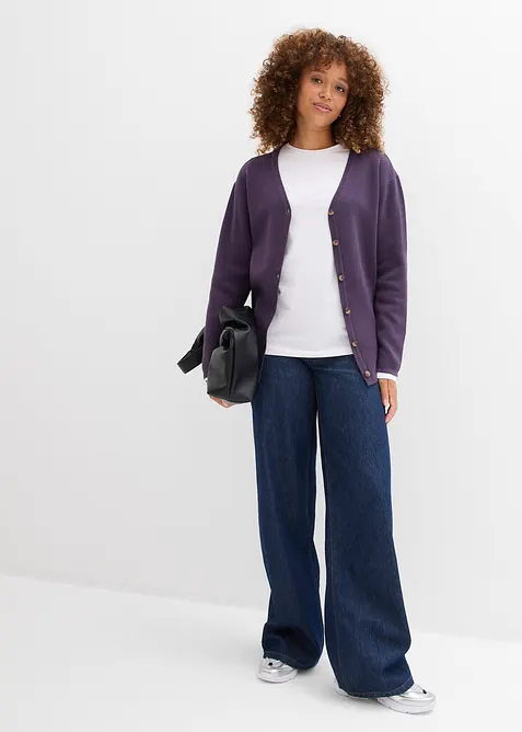 Kabátek z jemného úpletu, bonprix