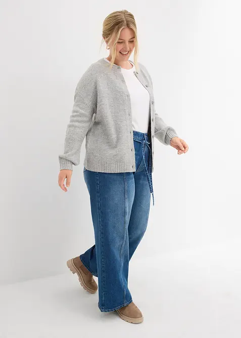 Tričko s 3/4 rukávem, s čistou organickou bavlnou, bonprix