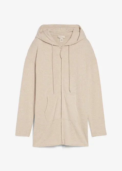 Kabátek z jemné pleteniny z jemné viskózy, bonprix