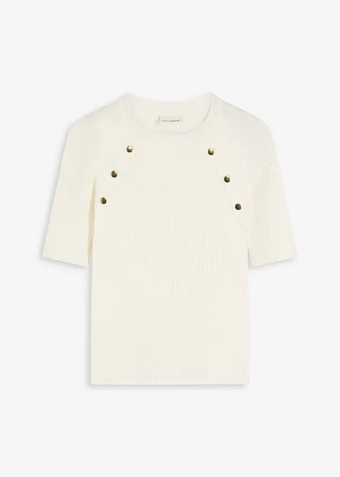 Svetr z jemn&eacute; pleteniny z měkk&eacute; visk&oacute;zov&eacute; směsi, bonprix