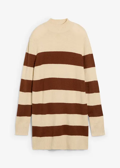 Dlouhý pletený svetr, bonprix