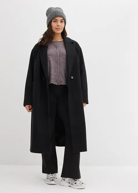 Kalhoty do zvonu, z organick&eacute; bavlny se strečem, bonprix