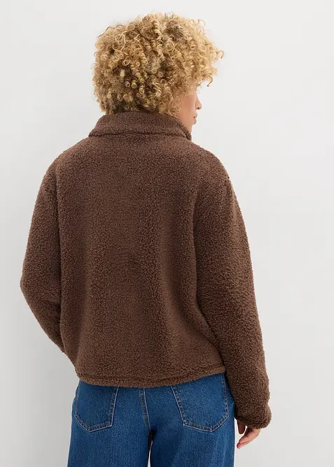 Bunda z plyšového flísu, bonprix