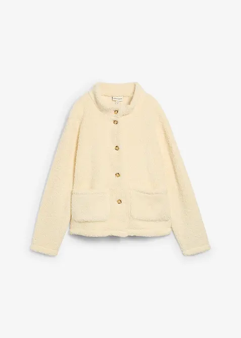 Bunda z ply&scaron;ov&eacute;ho fl&iacute;su, bonprix