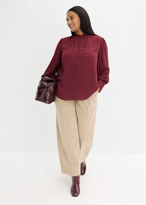 Tuniková halenka ze šifonu, bonprix