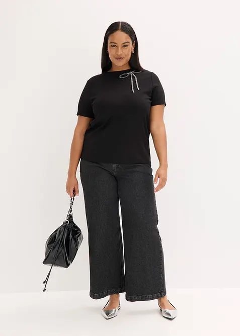 Triko se &scaron;trasovou aplikac&iacute;, bonprix