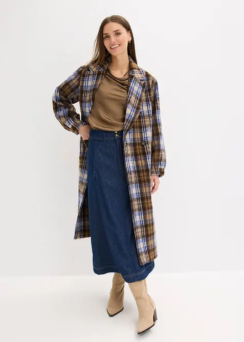 Kabát s balónovými rukávy, bonprix