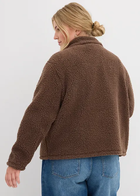 Bunda z plyšového flísu, bonprix