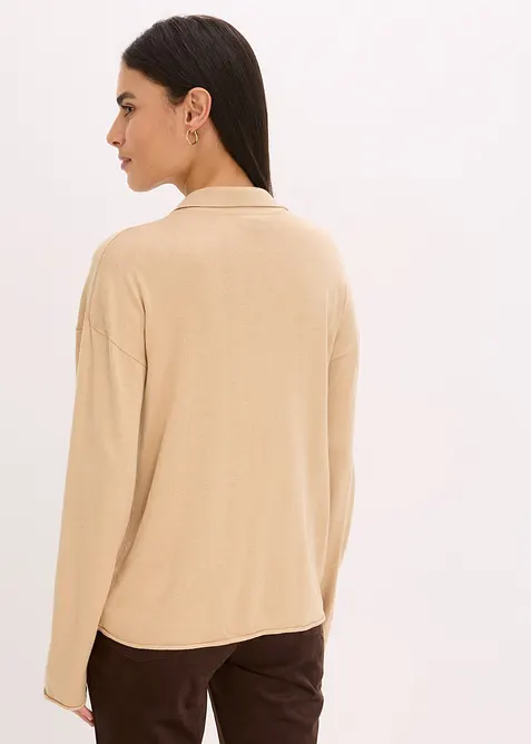 Košile z jemné pleteniny, bonprix