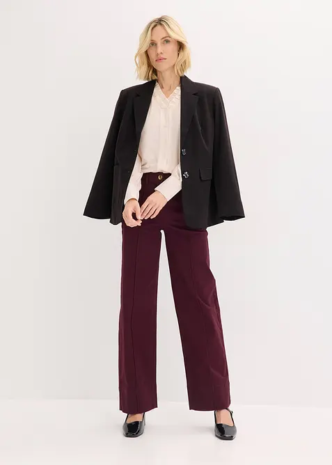 Šifónová halenka s rýšky, bonprix