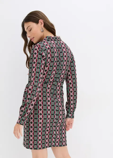 Zavinovací šaty ze strukturovaného žerzeje, bonprix