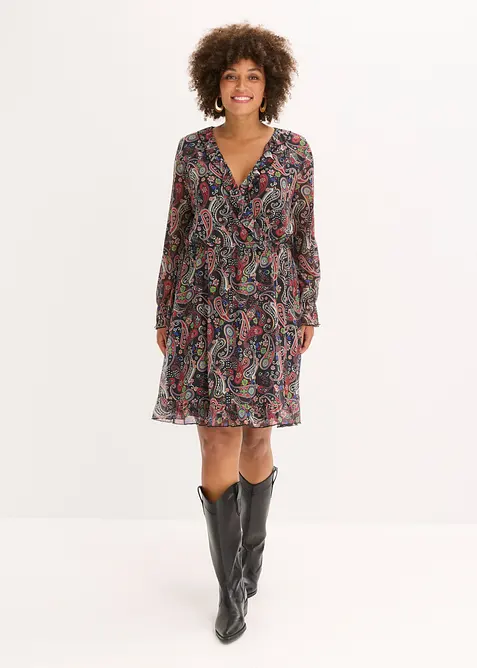 Šaty ze síťoviny, bonprix