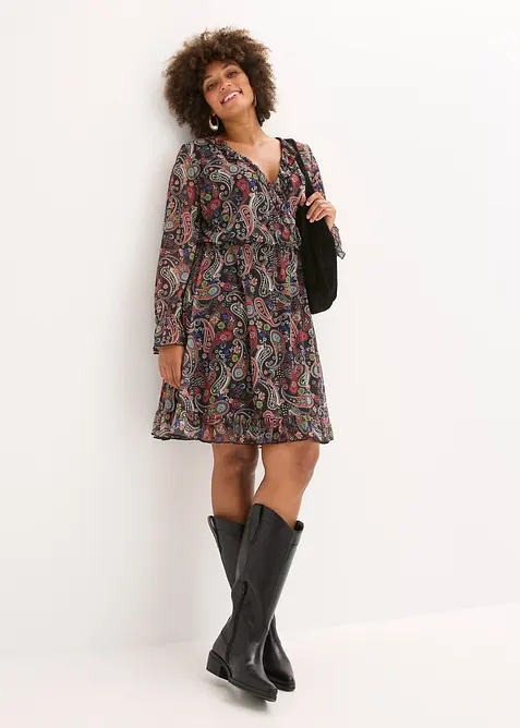 Šaty ze síťoviny, bonprix