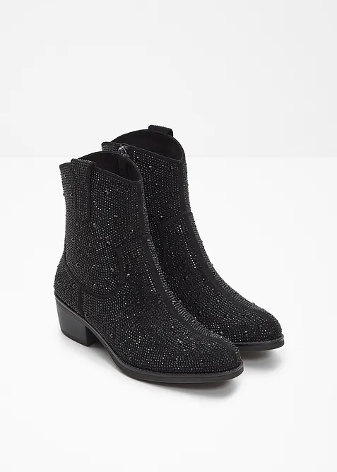 Kovbojská kotníková obuv značky Marco Tozzi, Marco Tozzi