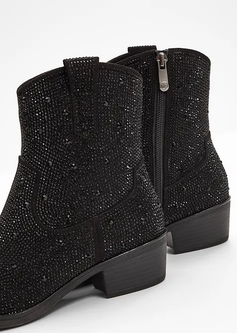 Kovbojská kotníková obuv značky Marco Tozzi, Marco Tozzi