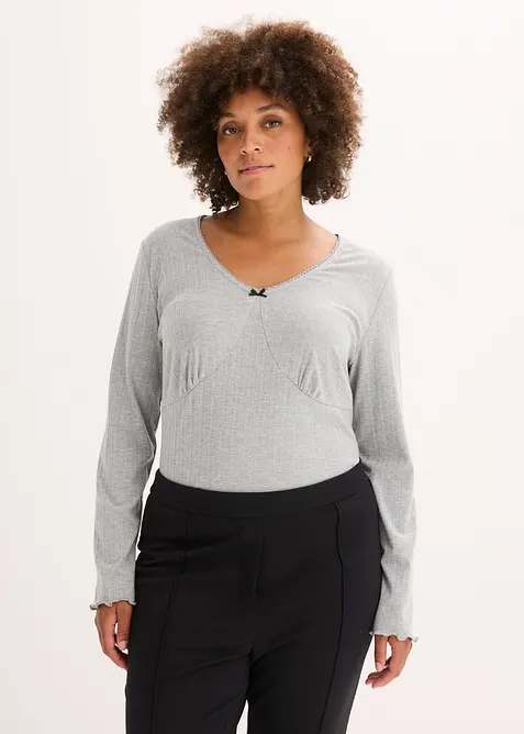 Žebrované tričko, bonprix